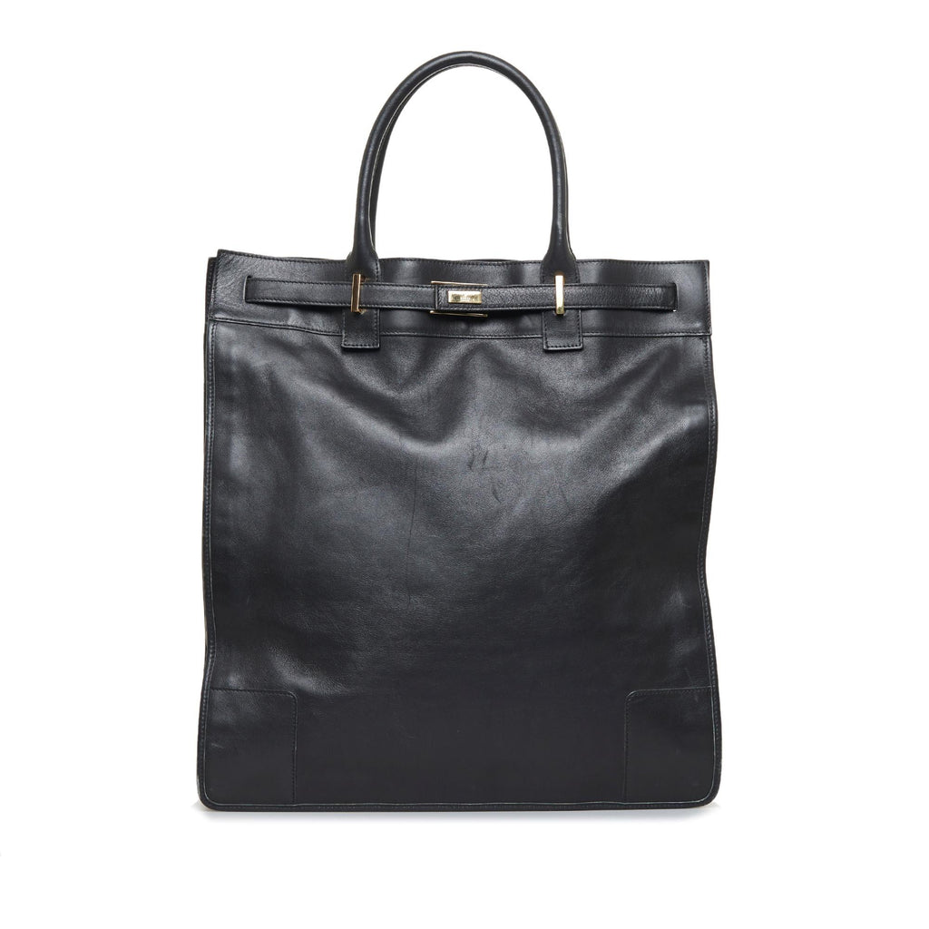 Gucci Leather Tote Bag (SHG-x1RoCi)