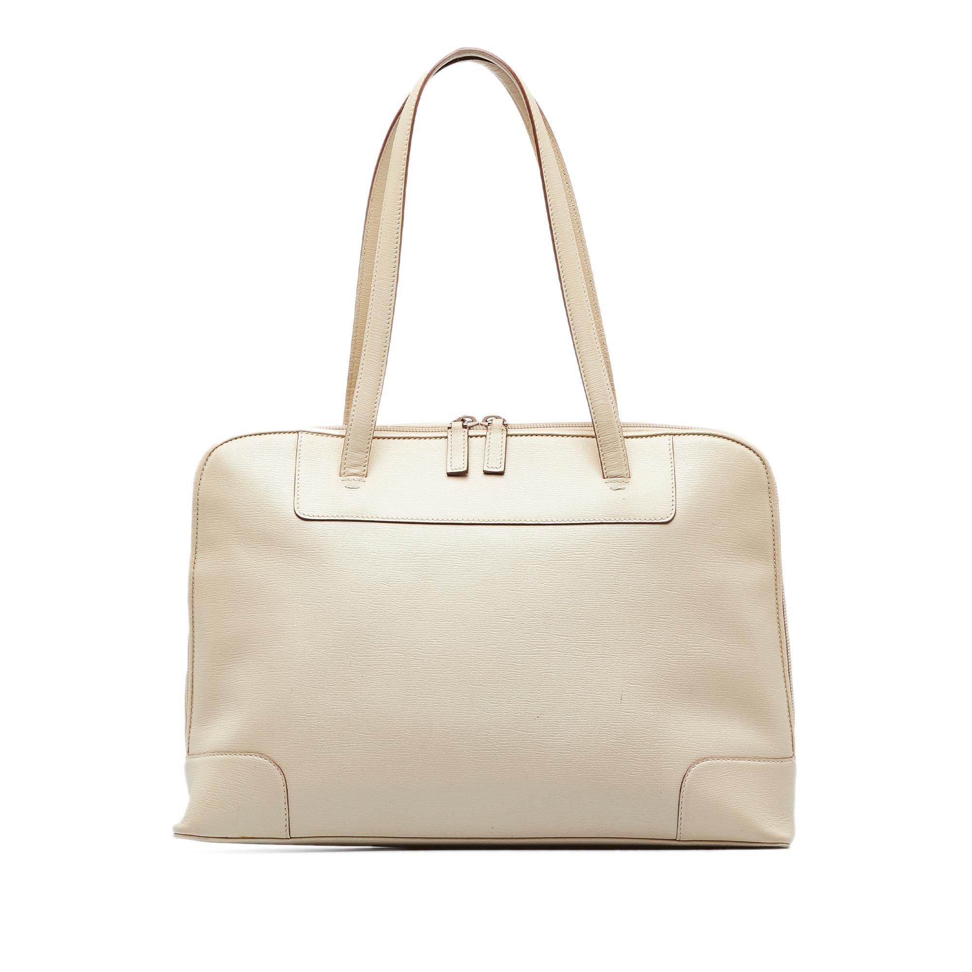 Gucci Leather Tote Bag (SHG-OP6ZzD)