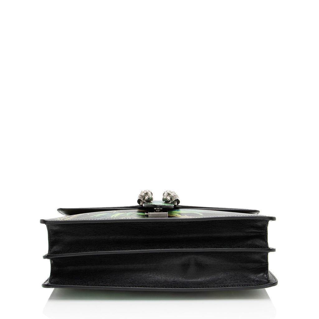 Gucci Leather Tropical Dionysus Large Shoulder Bag