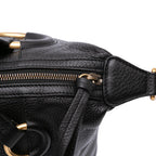 Gucci Leather Twill Satchel