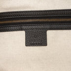 Gucci Leather Twill Satchel
