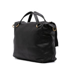 Gucci Leather Twill Satchel
