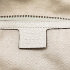 Gucci Leather Twill Satchel