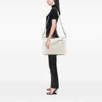 Gucci Leather Twill Satchel