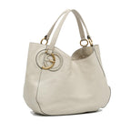 Gucci Leather Twill Tote Bag (SHG-6N7GyM)