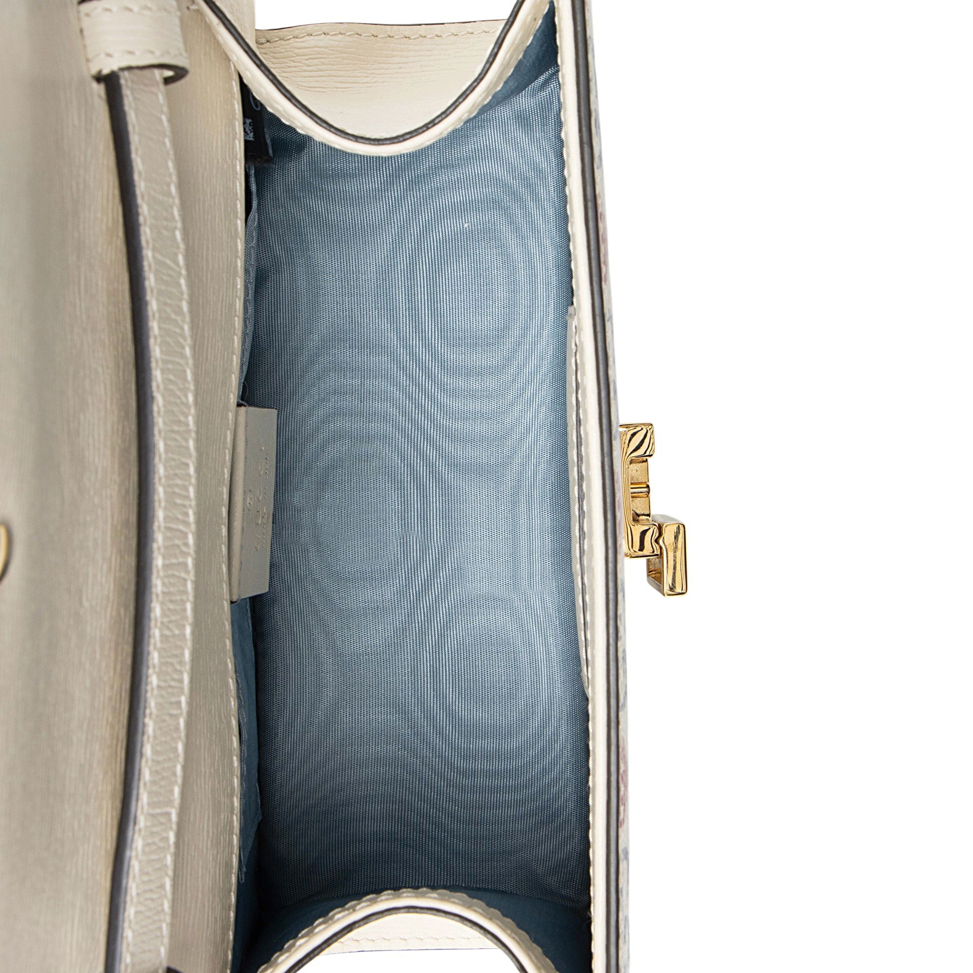Gucci Leather Valentines Sylvie Mini Top Handle