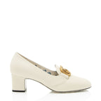 Gucci Leather Victoire GG Pumps - Size 10.5 / 40.5