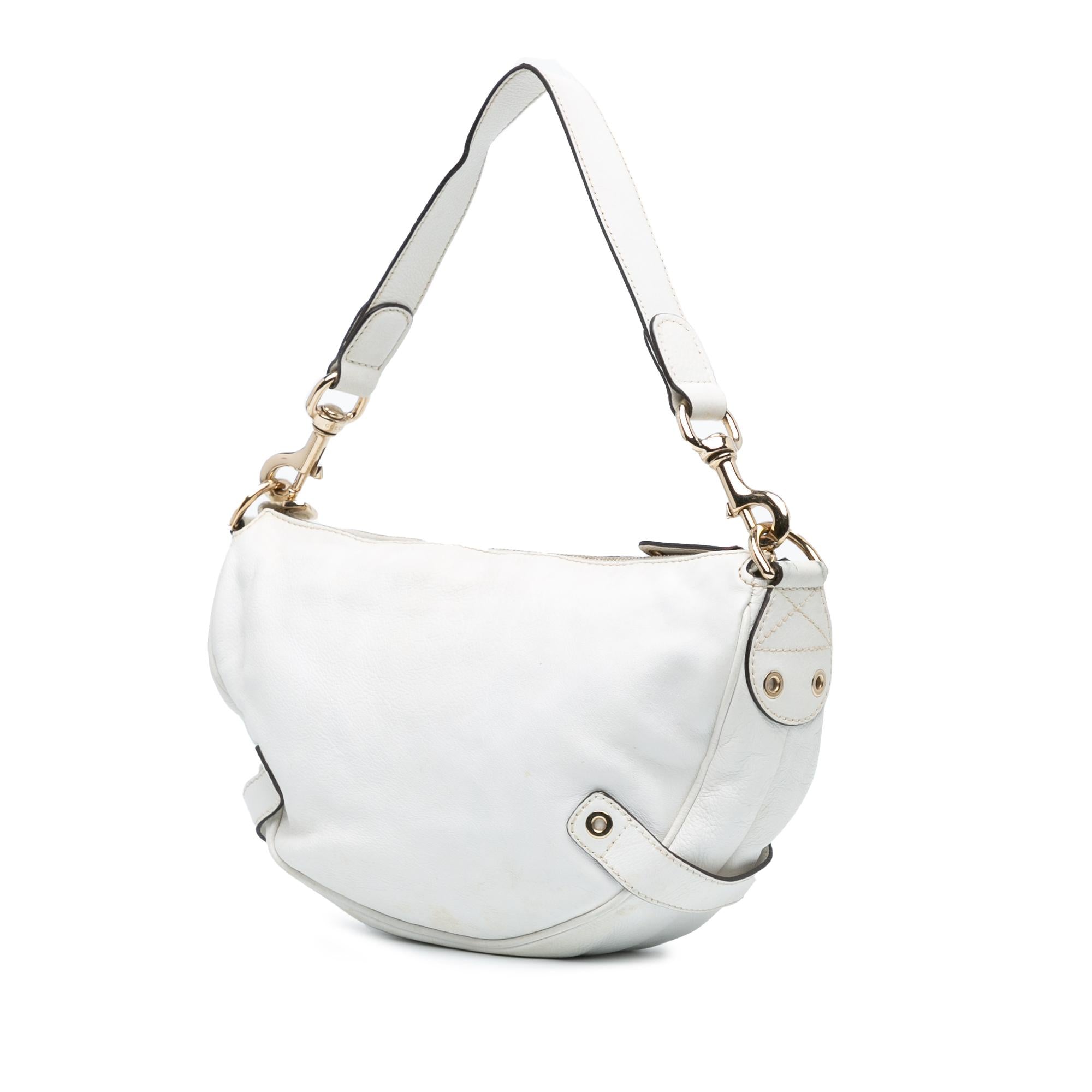 Gucci Leather Voyager Hobo (SHG-qEwa7k)