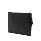 Gucci Leather Web Agora Clutch