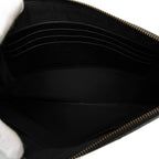 Gucci Leather Web Agora Clutch