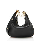 Gucci Leather Web Attache Small Shoulder Bag