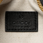 Gucci Leather Web Attache Small Shoulder Bag