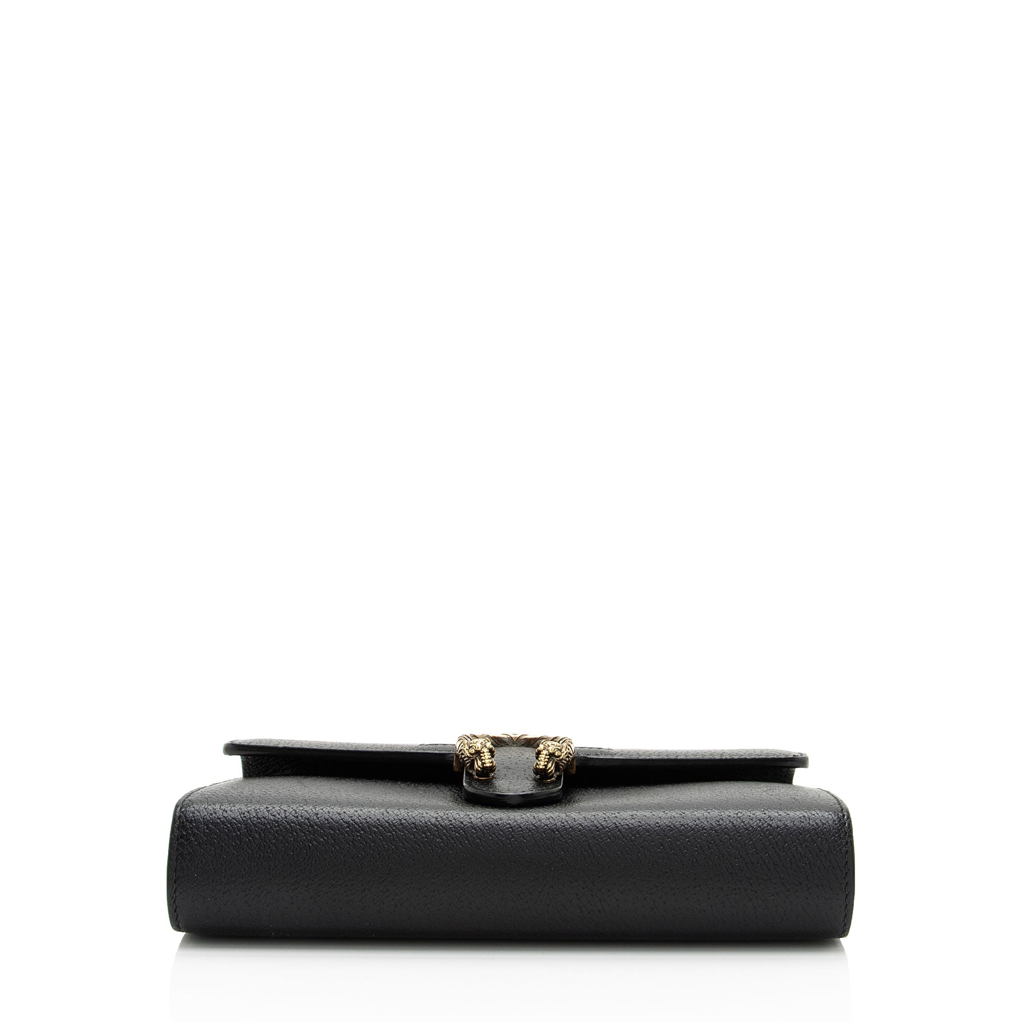 Gucci Leather Web Dionysus Chain Wallet (SHF-GR98Kn)