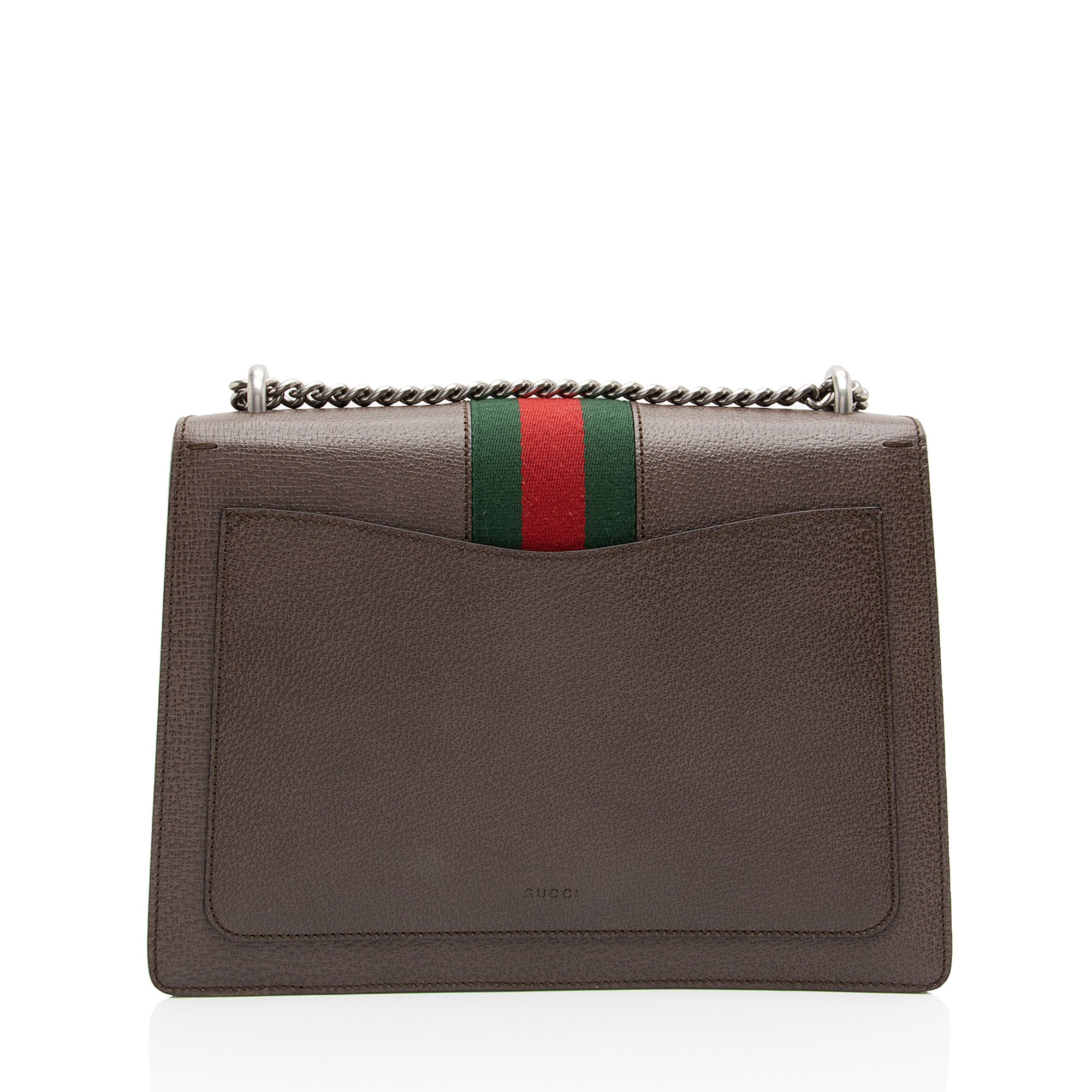 Gucci Leather Web Dionysus Medium Shoulder Bag (SHF-fkJx6y)