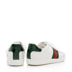 Gucci Leather Web GG Ace Sneakers - Size 7 / 37 (SHF-21670)