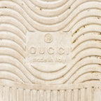 Gucci Leather Web GG Ace Sneakers - Size 7 / 37 (SHF-zV8Qr3)