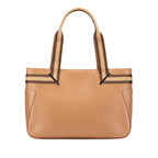 Gucci Leather Web Handbag