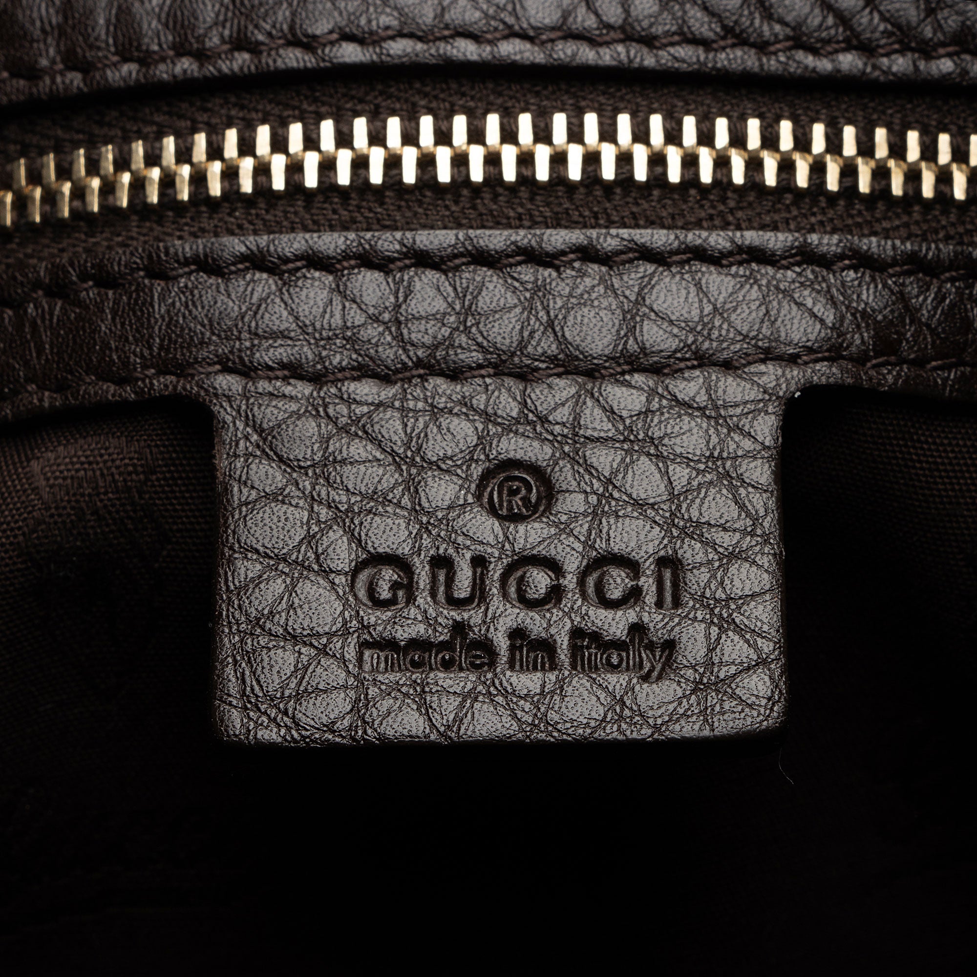 Gucci Leather Web Heritage Horsebit Large Hobo (SHF-mg2vZO)