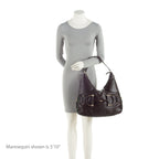 Gucci Leather Web Heritage Horsebit Large Hobo (SHF-mg2vZO)