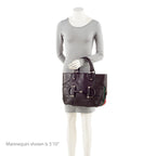 Gucci Leather Web Heritage Horsebit Tote