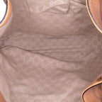 Gucci Leather Web Rania Drawstring Shoulder Bag