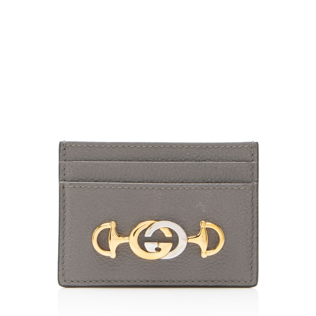 Gucci Leather Zumi Card Case