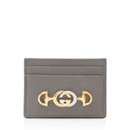 Gucci Leather Zumi Card Case