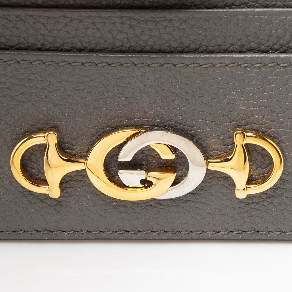 Gucci Leather Zumi Card Case