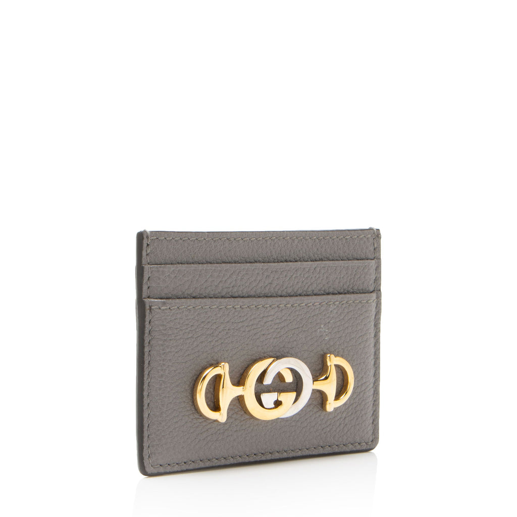 Gucci Leather Zumi Card Case