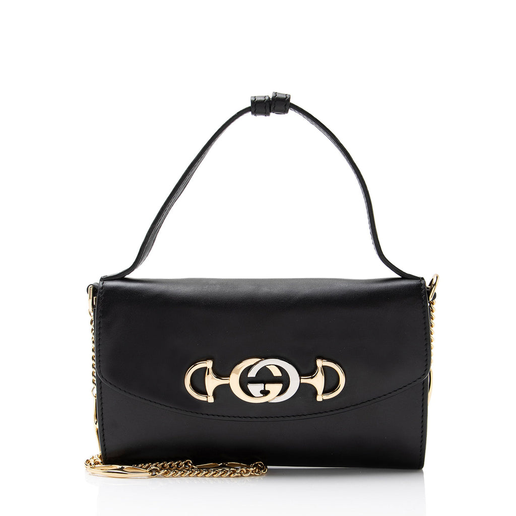 Gucci Leather Zumi Mini Bag