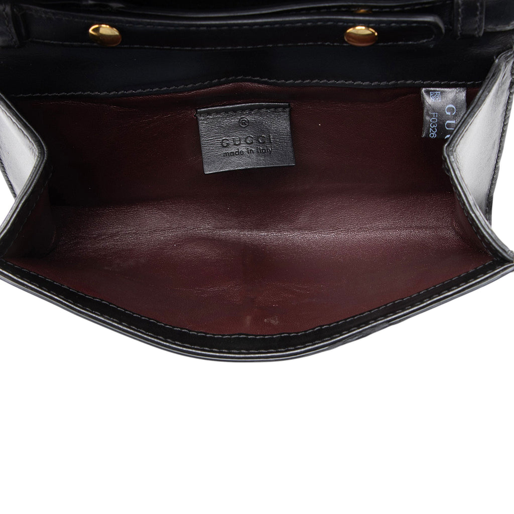 Gucci Leather Zumi Mini Bag