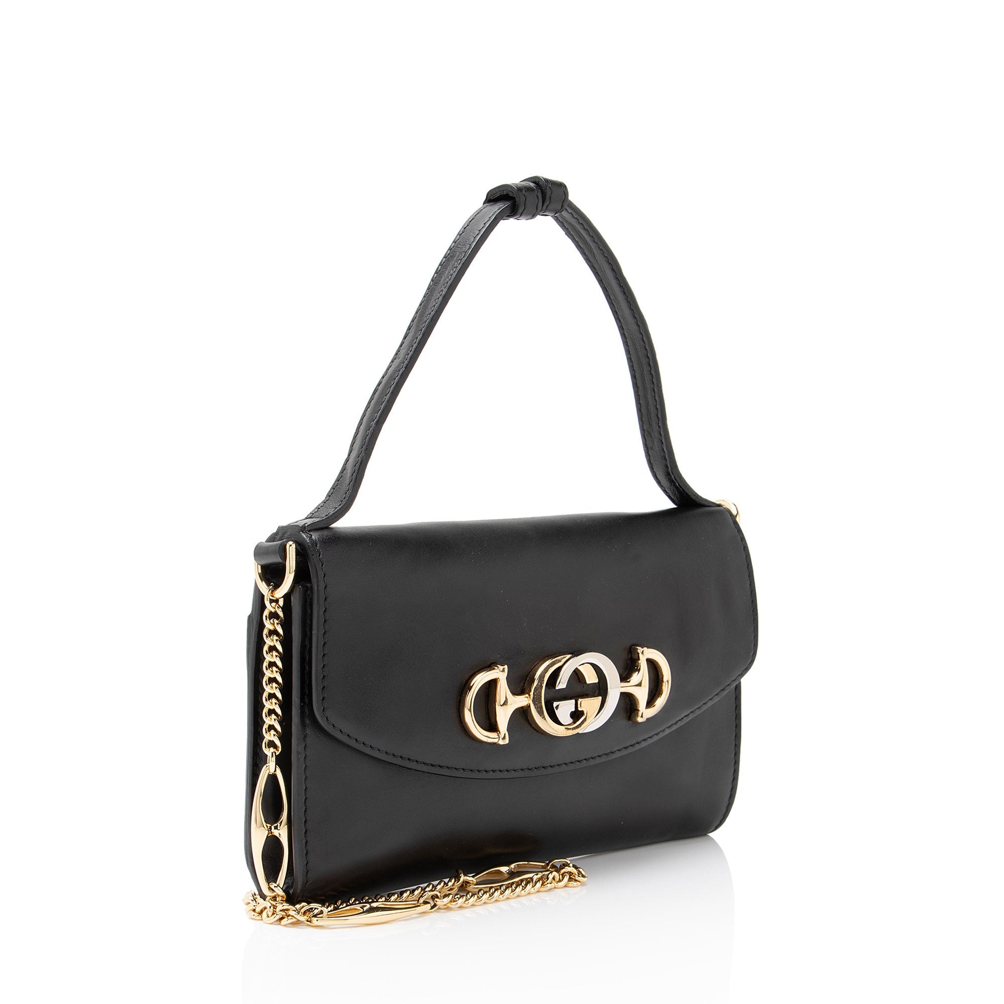 Gucci Leather Zumi Mini Bag