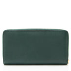 Gucci Leather Zumi Zip Around Wallet