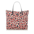 Gucci Leopard Printed Nylon Tote Bag (SHG-31267)