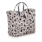 Gucci Leopard Printed Nylon Tote Bag (SHG-32254)