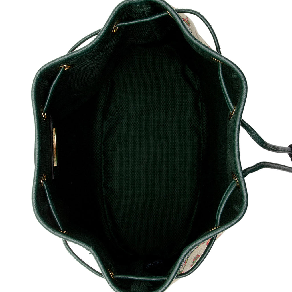 Gucci Limited Edition GG Canvas 100 Bucket Bag (SHF-x2mTZd)