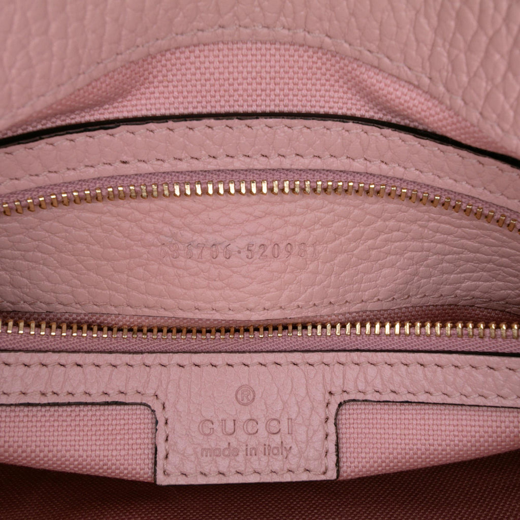 Gucci Limited Edition Small GG Embroidered Denim Floral Jackie 1961 Crossbody