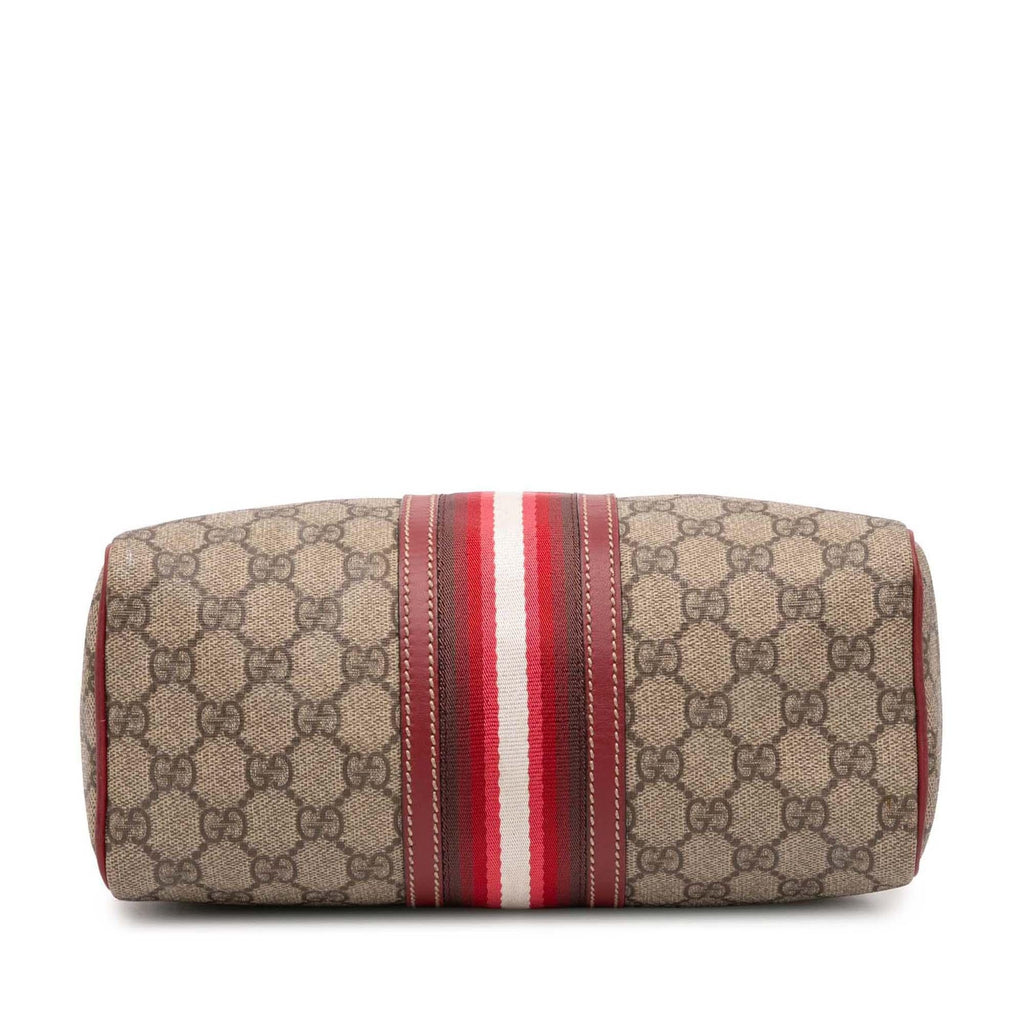 Gucci Limited Edition Small GG Supreme Web Joy Boston Bag