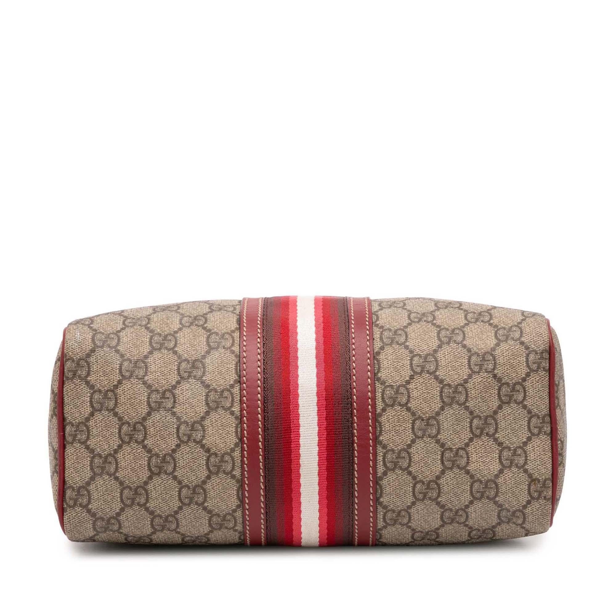 Gucci Limited Edition Small GG Supreme Web Joy Boston Bag