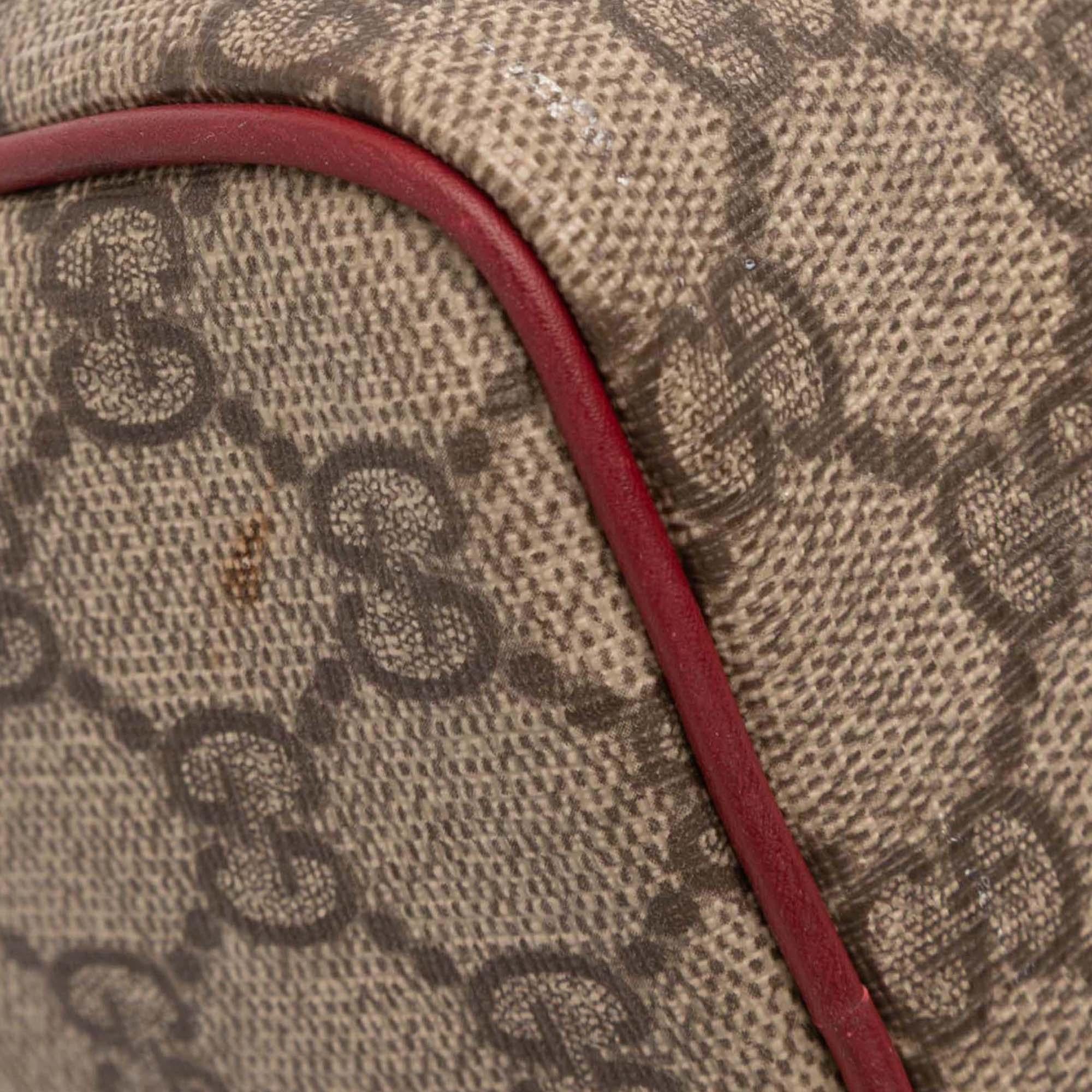 Gucci Limited Edition Small GG Supreme Web Joy Boston Bag
