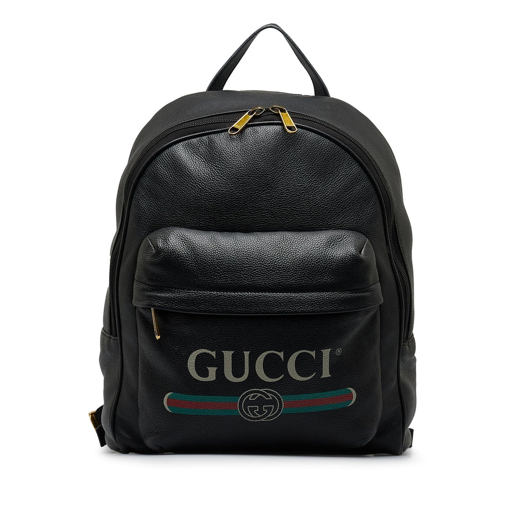 Gucci Logo Backpack (SHG-D61Ucn)