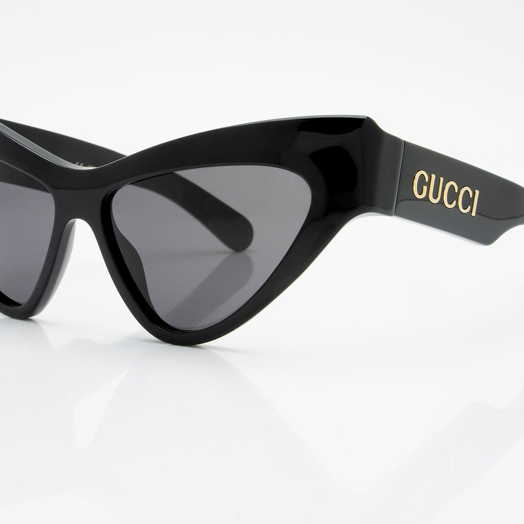 Gucci Logo Cat Eye Sunglasses