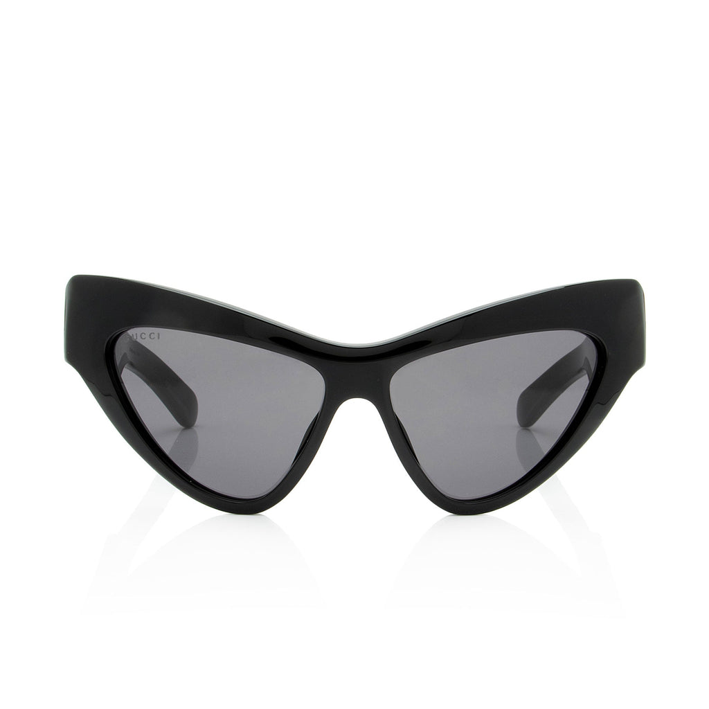 Gucci Logo Cat Eye Sunglasses