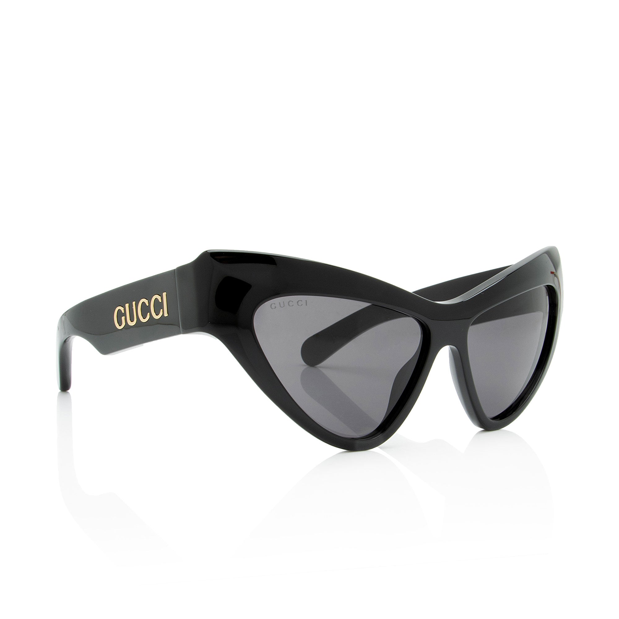 Gucci Logo Cat Eye Sunglasses