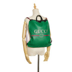Gucci Logo Drawstring Backpack (SHG-hyZod1)