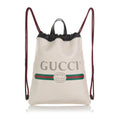 Gucci Logo Drawstring Backpack (SHG-Vl8urK)