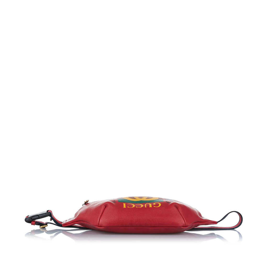 Gucci Logo Leather Belt Bag (SHG-33795)