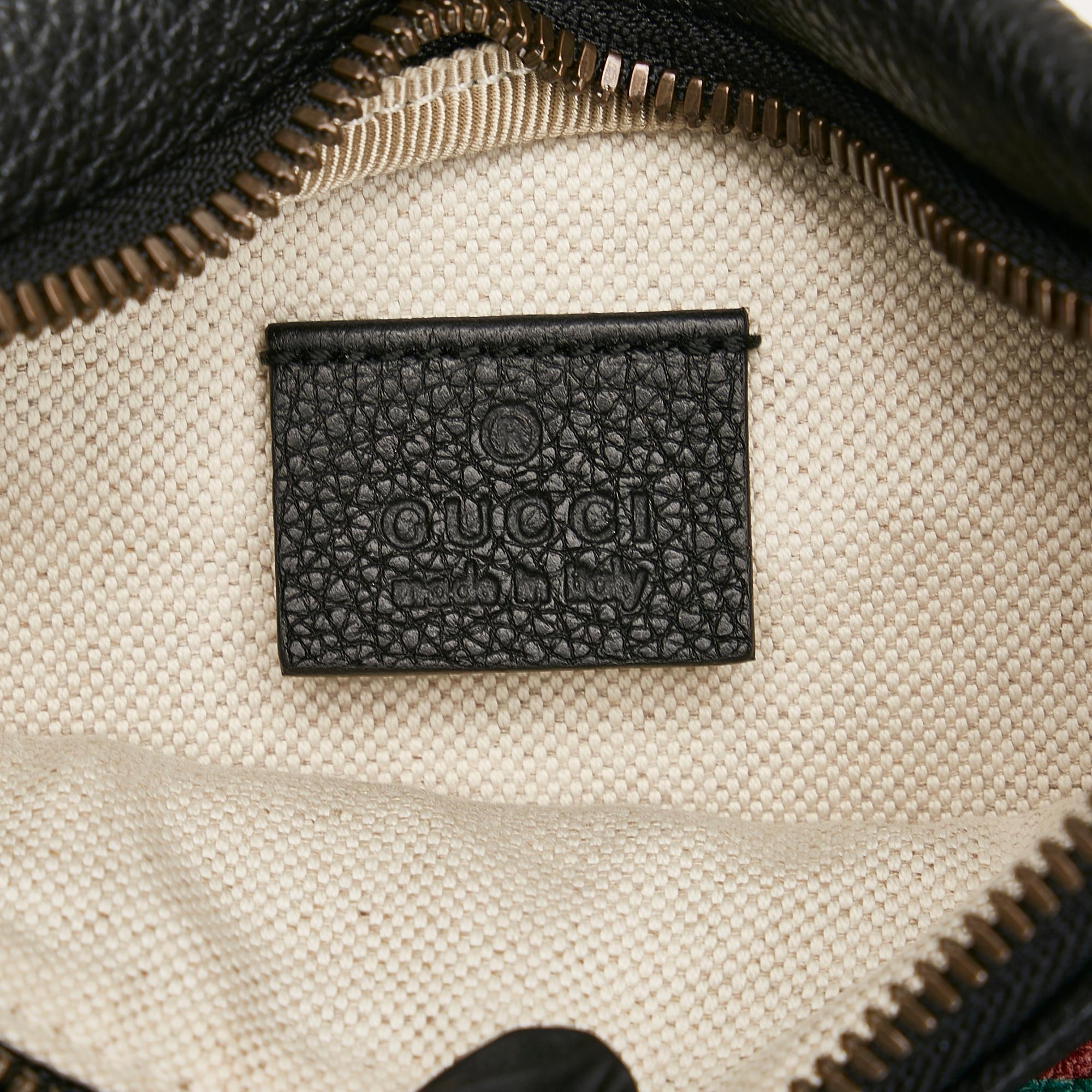 Gucci Logo Leather Belt Bag (SHG-37503)