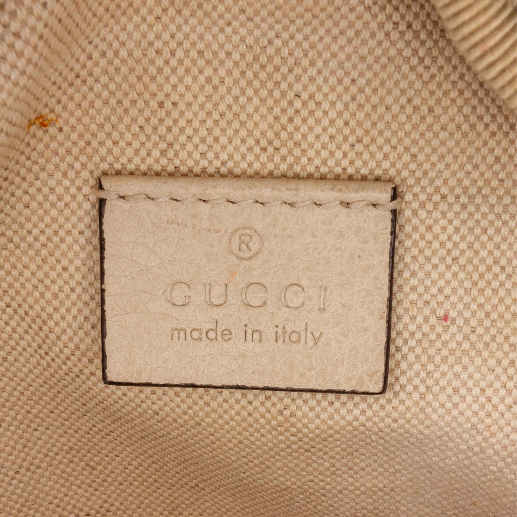 Gucci Logo Leather Belt Bag