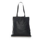 Gucci Logo Leather Tote Bag (SHG-29841)
